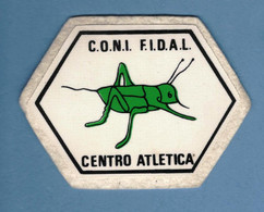 Italy, Athletics, C.O.N.I. F.I.D.A.L., Centro Atletica, Cricket, Cloth Patch - Athlétisme