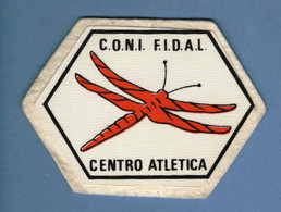 Italy, Athletics, C.O.N.I. F.I.D.A.L., Centro Atletica, Insect, Cloth Patch - Athlétisme