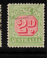 AUSTRALIA 1909 2d Postage Due Die II SG D65a U #AXH3 - Portomarken