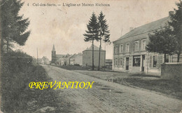 CUL-des-SARTS - L'Eglise Et Maison Richoux - Cul-des-Sarts