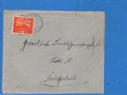 Saar 1926 Lettre De Altenkessel (G3146) - Storia Postale