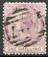 DOMINICA 1874 Wmk CC Perf.12.5 - Yv.3 (Mi.6A, Sc.3) Used (VF) Perfect - Dominique (...-1978)