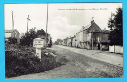 CPA Environs De SAUZE VAUSSAIS Les Maison Blanches - 79 Deux Sèvres Borne Michelin - Sauze Vaussais