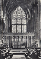 CARTOLINA  YORK MINSTER.CHOIR LOOKING EAST,YORKSHIRE,YORK,INGHITERRA,REGNO UNITO,VIAGGIATA 1961 - York