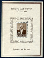 TURKEY 1943 - Mi.Bl.2  MNH (postfrisch) Perfect (VF) - Ongebruikt