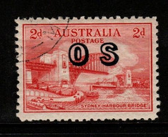Australia SG O134  1932 2d Red Sydney Harbour Bridge, Overprinted OS ,used - Servizio