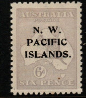 Australia  Occupation North West Pacific Islands   SG 110a  6d Kangaroo Mint Hinged, - Ongebruikt