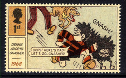 GB 2021 QE2 1st Dennis & Gnasher Adopts Gnasher Umm SG 4534  ( D631 ) - Unused Stamps