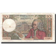 France, 10 Francs, Voltaire, 1970, 1970-07-02, TTB, Fayette:62.45, KM:147c - 10 F 1963-1973 ''Voltaire''