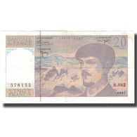 France, 20 Francs, Debussy, 1997, SUP, Fayette:66ter.2, KM:151i - 20 F 1980-1997 ''Debussy''