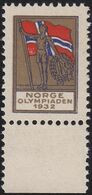 NORWAY - 1932 «Norwegian MNH Label For The Los Angeles Olympics» - Sommer 1932: Los Angeles