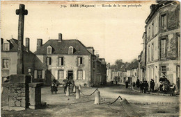 CPA AK BAIS-MAYENNE-Entrée De La Rue Principale (420572) - Bais