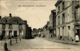 CPA AK BAIS-MAYENNE-Rue Principale (420573) - Bais