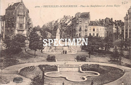 Place Des Bienfaiteurs Et Avenue Rogier  - Schaarbeek - Schaerbeek - Schaerbeek - Schaarbeek