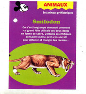 Fiche Mickey  Smilodon - Barcos