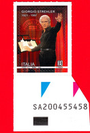 Nuovo - MNH - ITALIA - 2021 - 100 Anni Della Nascita Di Giorgio Strehler, Regista - B - Alfanumerico - 2021-...: Mint/hinged