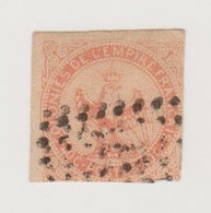 FRANCE COLONIES DE L EMPIRE FRANCAIS 40 C Orange - Eagle And Crown