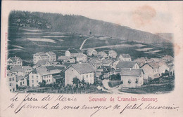 Tramelan Dessous BE, Maisons Du Village En Relief (31.1.1900) Tachée - Tramelan