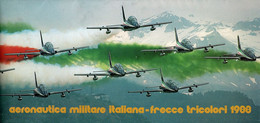 Plaquette Frecce Tricolori 1988 - Aviation