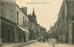 CHER  SAINT FLORENT La Grande Rue - Saint-Florent-sur-Cher