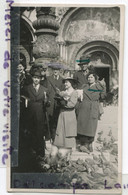 - Photo Italienne - Signée Norma VANCINI, Roma, 1938, Sortie D'une Eglise, Pigeons, TBE, Format CPA, TBE, Scans. - Geïdentificeerde Personen