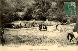 LAOS - Passage D'un Gué Au Hua Pahn - L 105966 - Laos