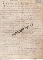 BOSVOORDE 1790-1800 (N70-71) - Manuscritos