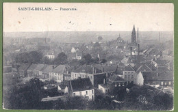 CPA Correspondance Militaire Allemande - BELGIQUE - SAINT GHISLAIN - PANORAMA - édition Gandibleu - Saint-Ghislain