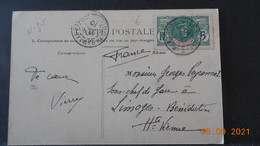 Carte Postale De 1910 à Destination De France - Covers & Documents