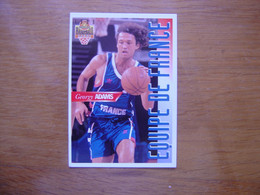 1995 Carte Basketball Panini GREGORY ADAMS Equipe De France FFBB Basket - Sonstige & Ohne Zuordnung
