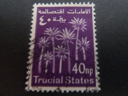 Trucial States - Val 40 Np - Violet - Oblitéré - - Saudi-Arabien