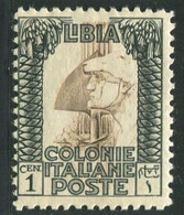 LIBIA 1926 PITTORICA  1 C. SASSONE 58 * GOMMA ORIGINALE - Libia