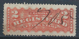 Canada YT LC 1 Oblitéré - Einschreibemarken