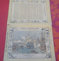 Couverture Cahier Collection Garnier Moyens Locomotion Bateaux De Guerre N°9 Bataille 13 Prairial An II Le Vengeur - Protège-cahiers