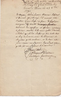 Congrès Franchimontois 1790 THEUX/ENSIVAL (N221) - Manuscripts