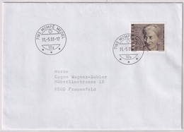1015 Auf Brief Mit Letzttagstempel Poststelle MOMPÉ MEDEL (GR) - Covers & Documents