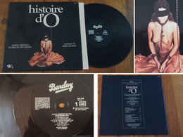 RARE French LP 33t RPM (12") "HISTOIRE D'O" (Sexy P/s, 1978) - Filmmuziek