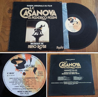 RARE French LP 33t RPM (12") "Le CASANOVA De FELLINI" (1976) - Soundtracks, Film Music