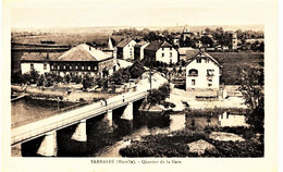 456 -   Moselle -  SARRALBE  : QUARTIER DE LA GARE - Sarralbe