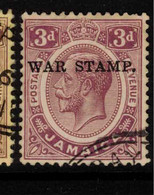 JAMAICA 1916 3d War Stamp SG 69 U #AXS2 - Jamaica (...-1961)