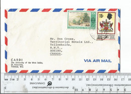 Trinidad & Tobago St Augustine To Yellowknife North West Territories Canada.......................(Box 8) - Trinité & Tobago (1962-...)