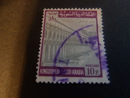 Kingoom Of Saudi Arabia - Val 10 P. - Postage - Violet Et Gris - Oblitéré - - Saudi-Arabien