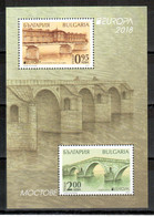 Bulgarien / Bulgaria / Bulgarie 2018 Block/souvernir Sheet EUROPA ** - 2018