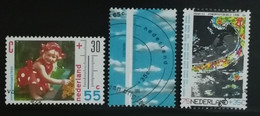 Nederland 1990 Mi 1379-1381 (NVPH 1444-1446) - Zomerzegels, Het Weer (used/gebruikt) - Usados