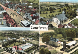 COURTENAY - Vue Aérienne - Multivues - Courtenay