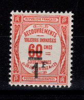 Taxe YV 53 N** Cote 45 Euros - 1859-1955 Neufs