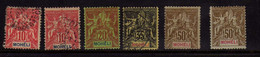 Mayotte (1906-07) - Type Groupe-    Neufs* - MH Et Oblit - Neufs