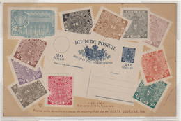 PORTUGAL - MONARQUIA DO NORTE - BILHETE POSTAL ALUSIVO Á EMISSÃO - Gebraucht