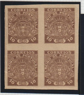 PORTUGAL - MONARQUIA DO NORTE 3 - BLOCO DE 4 SELOS - Used Stamps