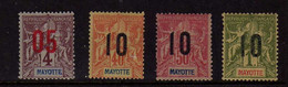 Mayotte (1912) - Type Groupe  Surcharge    Neuf* - MH - Nuevos